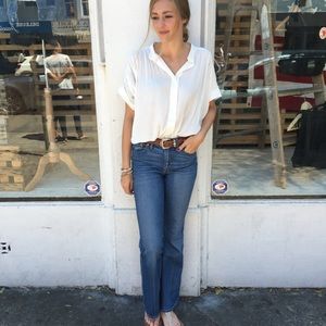 MADEWELL flare jeans